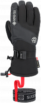 Перчатки мужские 686 Leather Linear Black