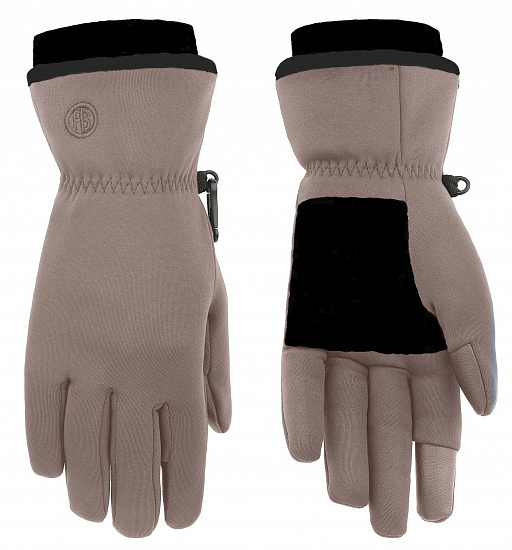 Перчатки Poivre Blanc W20-1777-WO Rock Brown - Фото 1 большая