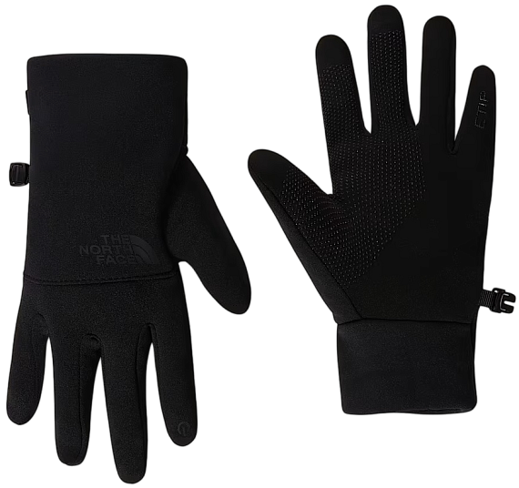 Перчатки The North Face Etip Recycled Tnf Black/Tnf White - Фото 1 большая