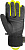 Перчатки мужские Reusch Beat GTX Black/Black Melange/Safety Yellow - Фото 2 малая