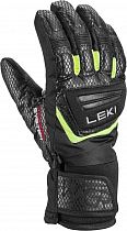Перчатки детские Leki HS WCR Team 3D Black/Yellow