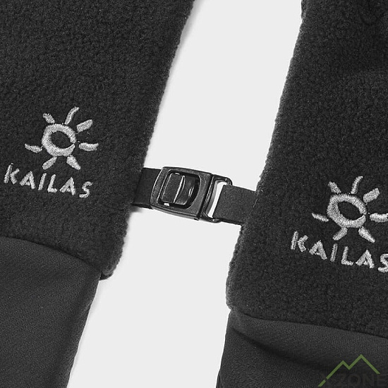 Перчатки женские Kailas Fleece Black - Фото 3 большая