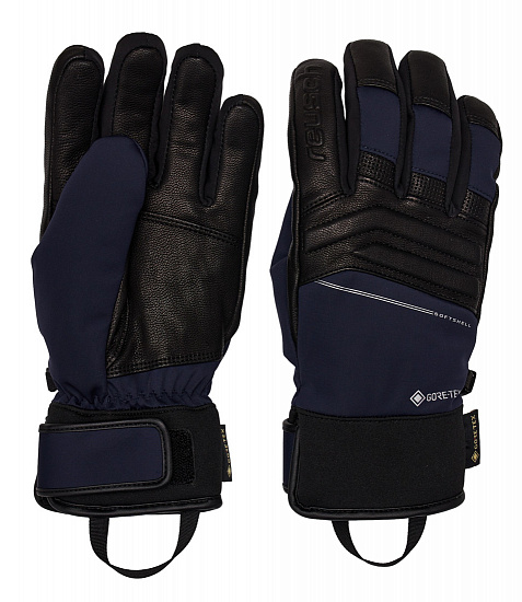 Перчатки мужские Reusch Jupiter Gore-Tex Black/Night Sky - Фото 1 большая