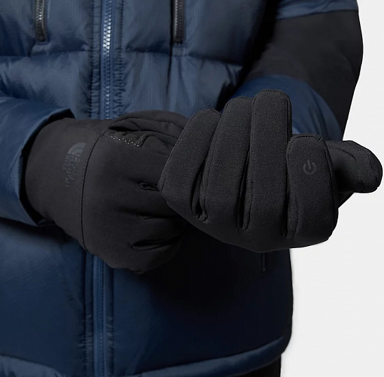 Перчатки мужские The North Face Apex+ Etip TNF Black - Фото 2 большая