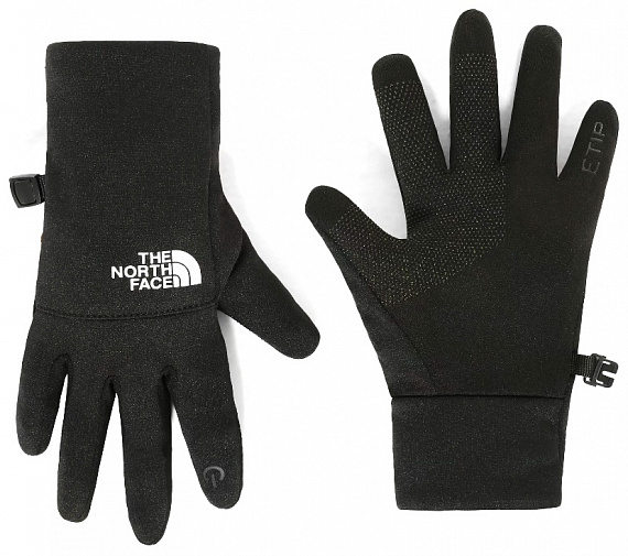 Перчатки детские The North Face Recycled Etip TNF Black - Фото 1 большая
