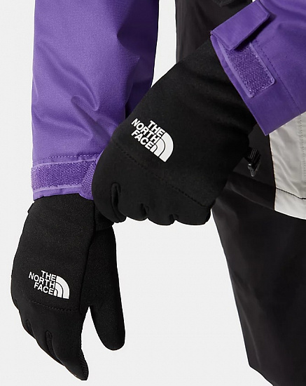 Перчатки детские The North Face Recycled Etip TNF Black - Фото 2 большая