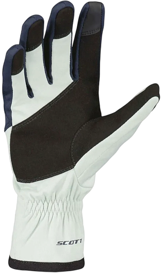 Перчатки Scott Explorair Ascent Dark Blue/Fresh Green - Фото 2 большая