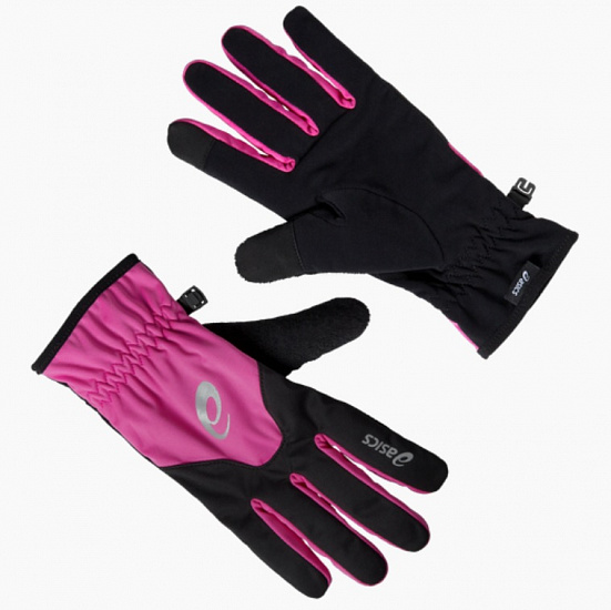 Перчатки ASICS WINTER розовый - Фото 3 большая