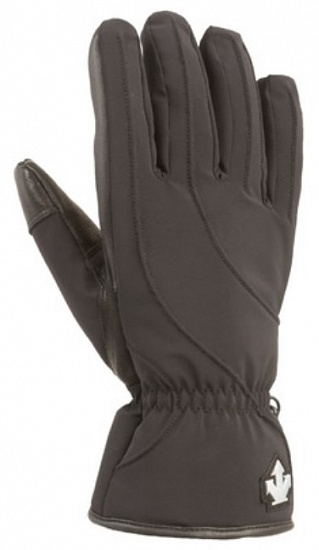 Перчатки женские Descente Resort D7-0258W Black - Фото 1 большая