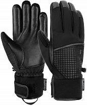 Перчатки женские Reusch Mara R-Tex XT Black/Pied De Poule