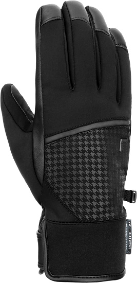 Перчатки женские Reusch Mara R-Tex XT Black/Pied De Poule - Фото 2 большая