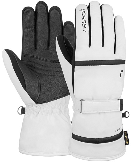 Перчатки Reusch Alison Gore-Tex White/Black - Фото 3 большая