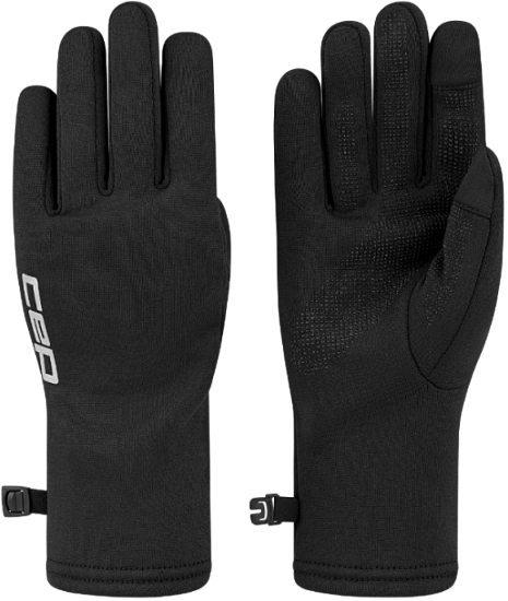 Перчатки CEP CB985U Core Run Thermal Black - Фото 1 большая
