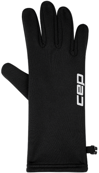 Перчатки CEP CB985U Core Run Thermal Black - Фото 2 большая