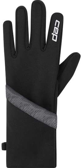 Перчатки CEP CB995U Pro Run 2in1 Black - Фото 2 большая