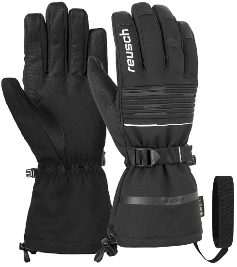 Перчатки мужские Reusch Isidro Gtx Black/White - Фото 3 большая