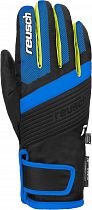 Перчатки детские Reusch Duke R-Tex XT Black/Brilliant Blue/Yellow