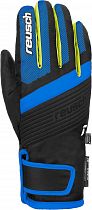 Перчатки детские Reusch Duke R-Tex XT Black/Brilliant Blue/Yellow