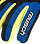 Перчатки детские Reusch Duke R-Tex XT Black/Brilliant Blue/Yellow - Фото 4 малая