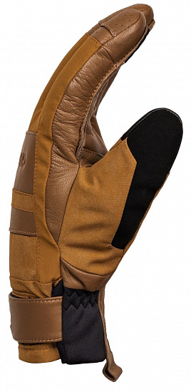 Перчатки мужские Quiksilver Squad Bronze Brown - Фото 2 большая