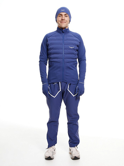 Перчатки мужские Warm Deep Cobalt - Фото 6 большая