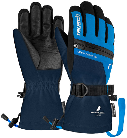 Перчатки детские Reusch Lando R-Tex XT Dress Blue/Brilliant Blue - Фото 3 большая