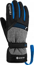 Перчатки детские Reusch Flash GTX Black/Black Melange/Brilliant Blue