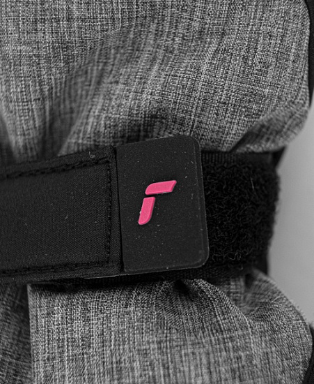 Перчатки детские Reusch Flash GTX Black/Black Melange/Pink Glo - Фото 5 большая