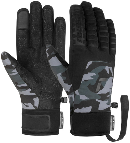 Перчатки мужские Reusch Raptor R-Tex XT Touch-Tec Dark Camo/Black - Фото 3 большая