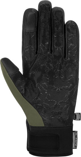 Перчатки мужские Reusch Raptor R-Tex XT Touch-Tec Burnt Olive/Black - Фото 2 большая