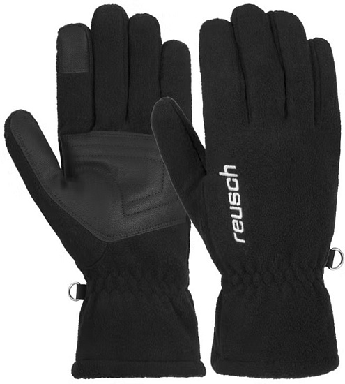 Перчатки мужские Reusch Basic Touch-Tec Black - Фото 2 большая