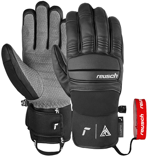 Перчатки мужские Reusch Marco Schwarz Black/White - Фото 2 большая