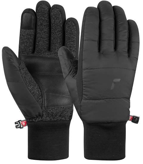 Перчатки мужские Reusch Stratos Touch-Tec Black - Фото 2 большая