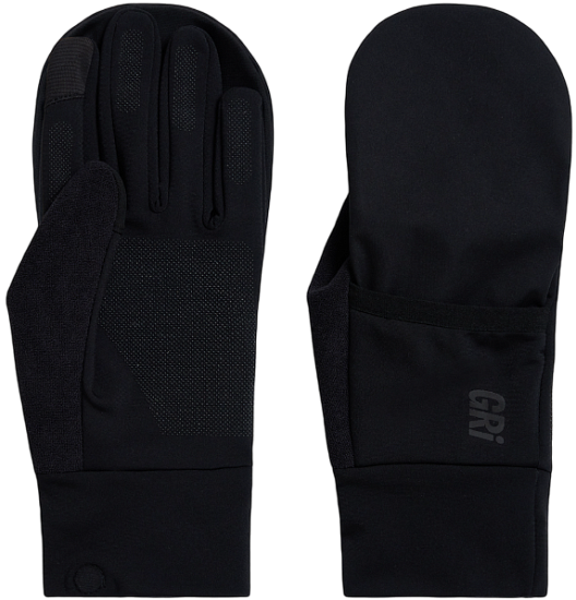 Перчатки GRI Винд Черный - Фото 3 большая
