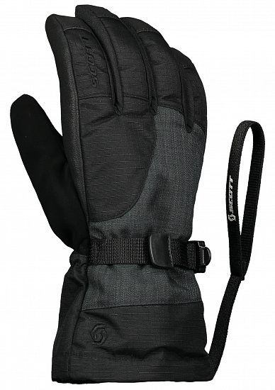Перчатки детские Scott Ultimate Premium GTX Black - Фото 1 большая