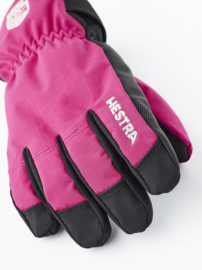 Перчатки детские Hestra Ferox Primaloft Fuchsia - Фото 4 большая