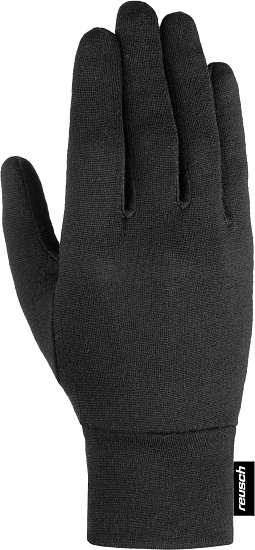Перчатки Reusch Merino Wool Conductive Black - Фото 2 большая