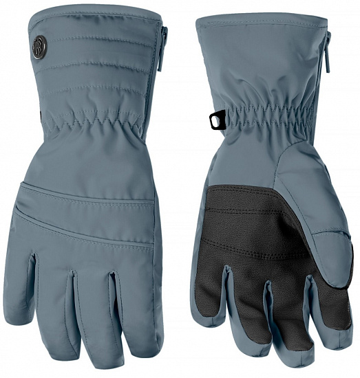 Перчатки детские Poivre Blanc W22-1070-JRGL Thunder Grey - Фото 1 большая