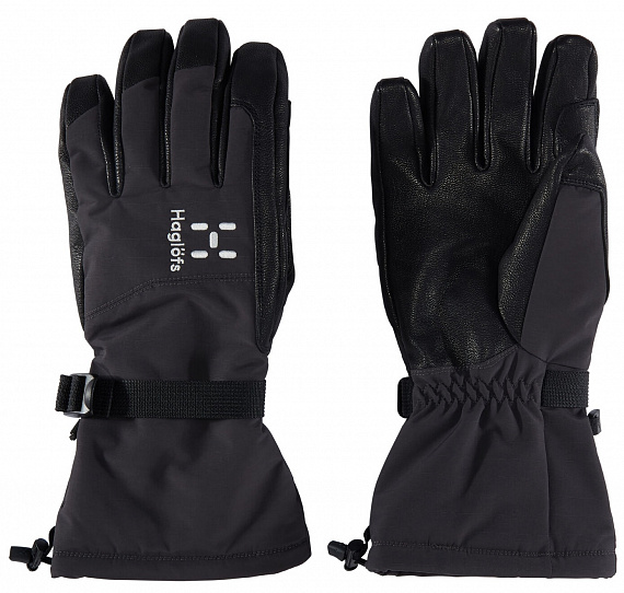 Перчатки Haglofs Niva True Black/Slate - Фото 1 большая