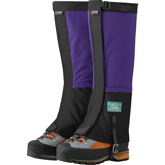 Гамаши OR Retro Crocodiles Purple Rain/Black - Фото 1 большая