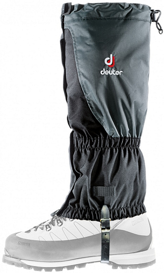 Гамаши Deuter Accessories Altus Gaiter granite-black L - Фото 1 большая