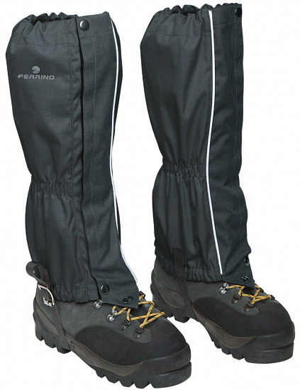 Гамаши Ferrino Gaiters Zermatt Cable Black - Фото 1 большая