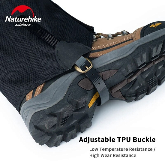 Гамаши Naturehike Snow Leopard Autumn Green/Basic - Фото 6 большая
