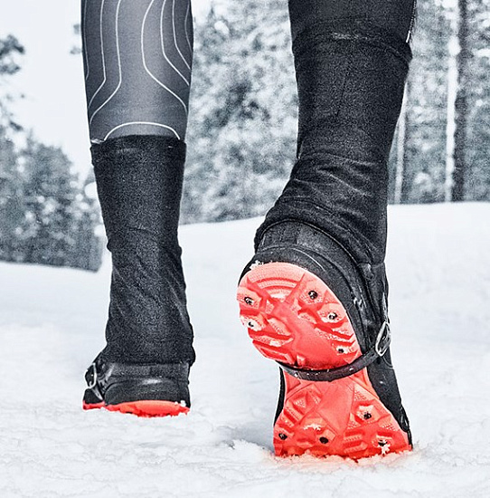 Гамаши Icebug Gaiter Black - Фото 2 большая