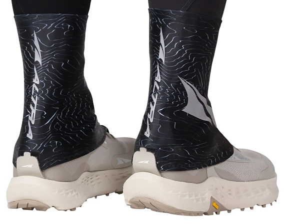 Гамаши Altra Trail Gaiter Black/Silver/Grey - Фото 2 большая