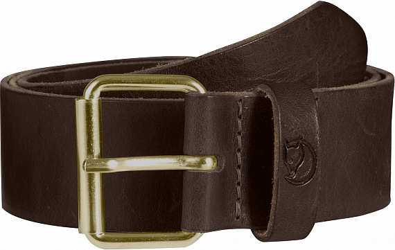 Ремень Fjallraven Singi Leather Brown - Фото 1 большая
