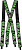 Подтяжки Armada Stage Suspenders Black - Фото 1 малая