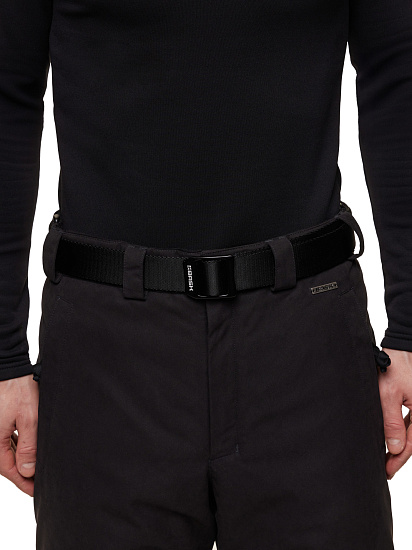 Ремень Bask Logo Belt Черный - Фото 4 большая