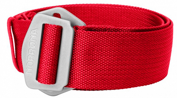 Ремень унисекс Norrona /29 Web Rebel Red - Фото 1 большая
