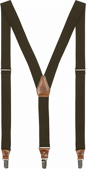 Подтяжки Fjallraven Singi Clip Suspenders Dark Olive - Фото 1 большая